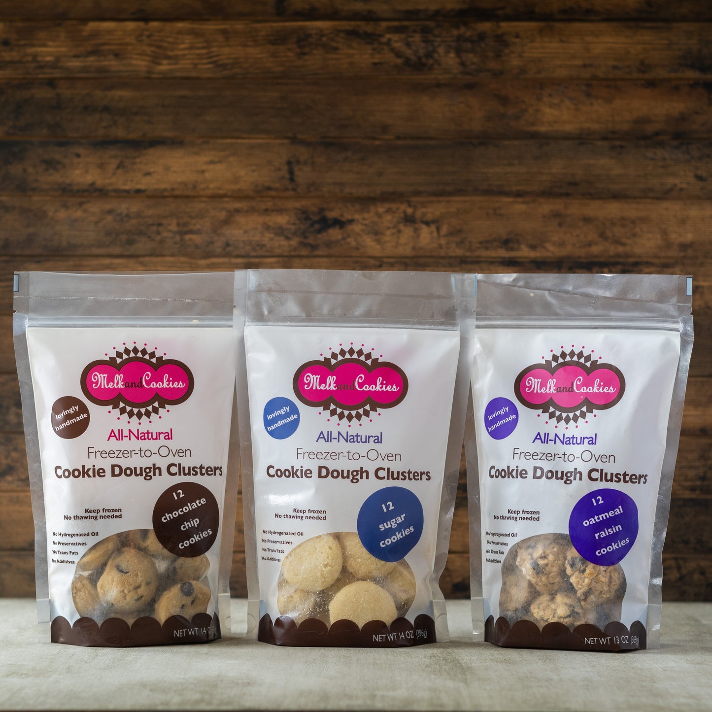 Freezer-to-Oven Cookie Dough (4pk)